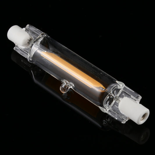 R7S 110V 5W 78mm COB LED Bulb Glass Tube Replacement Halogen Lamp Spot Light(3000K Warm Light) by buy2fix