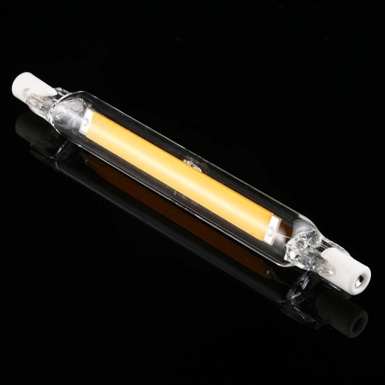 R7S 220V 13W 118mm COB LED Bulb Glass Tube Replacement Halogen Lamp Spot Light(3000K Warm Light) by buy2fix
