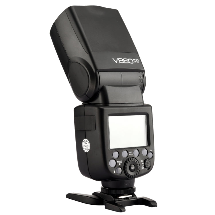 Godox V860IIC 2.4GHz Wireless 1/8000s HSS Flash Speedlite Camera Top Fill Light for Canon Cameras(Black) - Camera Accessories by Godox | Online Shopping UK | buy2fix
