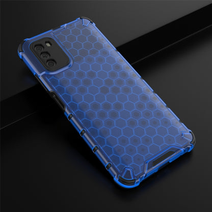 For Xiaomi Poco M3 Shockproof Honeycomb PC + TPU Case(Blue) by buy2fix