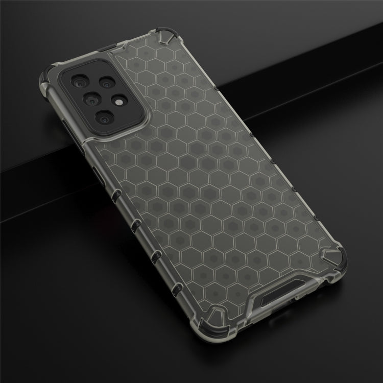 For Samsung Galaxy A52 5G/4G Shockproof Honeycomb PC + TPU Case(Black) by buy2fix