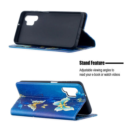 For Samsung Galaxy A32 5G Colored Drawing Pattern Invisible Magnetic Horizontal Flip PU Leather Case with Holder & Card Slots & Wallet(Kingdee) by buy2fix