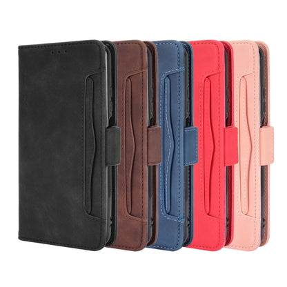 For Xiaomi Redmi 9T & Note 9 4G Skin Feel Calf Pattern Horizontal Flip Leather Case with Holder & Card Slots & Photo Frame(Black) by buy2fix