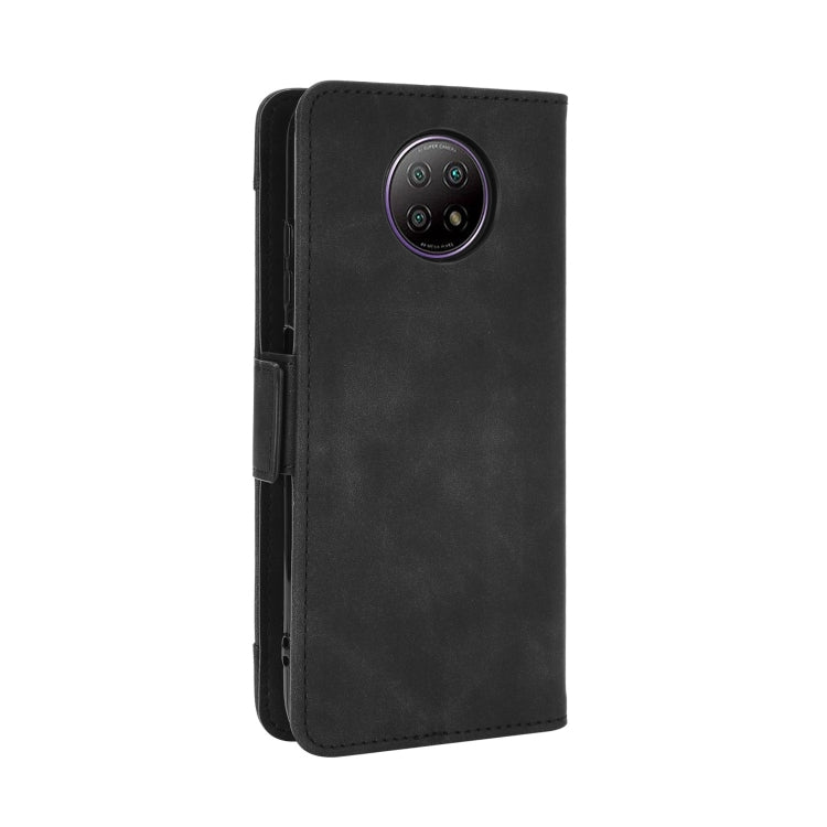 For Xiaomi Redmi Note 9T 5G Skin Feel Calf Pattern Horizontal Flip Leather Case with Holder & Card Slots & Photo Frame(Black) by buy2fix