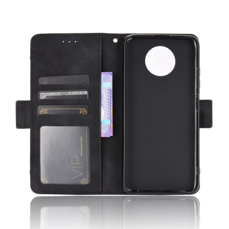 For Xiaomi Redmi Note 9T 5G Skin Feel Calf Pattern Horizontal Flip Leather Case with Holder & Card Slots & Photo Frame(Black) by buy2fix