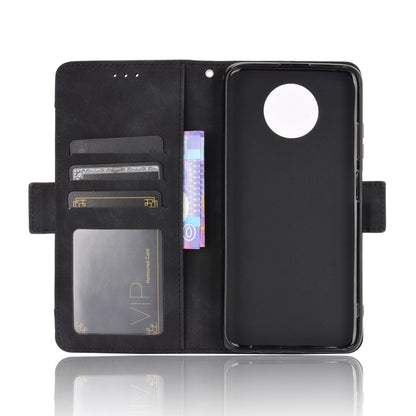 For Xiaomi Redmi Note 9T 5G Skin Feel Calf Pattern Horizontal Flip Leather Case with Holder & Card Slots & Photo Frame(Black) by buy2fix