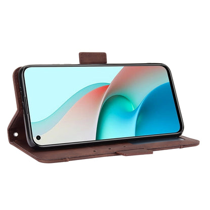 For Xiaomi Redmi Note 9T 5G Skin Feel Calf Pattern Horizontal Flip Leather Case with Holder & Card Slots & Photo Frame(Brown) by buy2fix