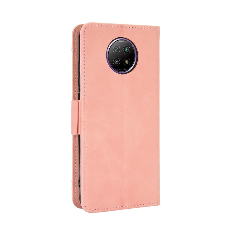 For Xiaomi Redmi Note 9T 5G Skin Feel Calf Pattern Horizontal Flip Leather Case with Holder & Card Slots & Photo Frame(Pink) by buy2fix