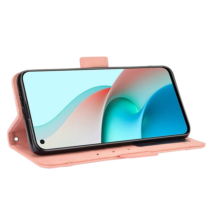 For Xiaomi Redmi Note 9T 5G Skin Feel Calf Pattern Horizontal Flip Leather Case with Holder & Card Slots & Photo Frame(Pink) by buy2fix
