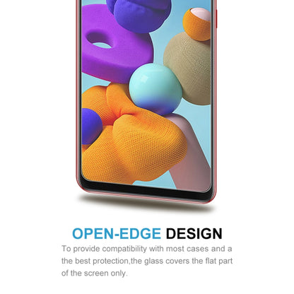 For Samsung Galaxy A21s 0.26mm 9H 2.5D Tempered Glass Film by DIYLooks