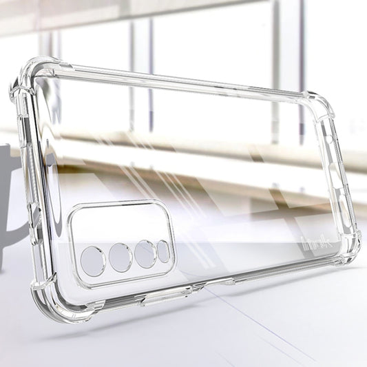 For Xiaomi Redmi Note 9 4G / 9 Power IMAK All-inclusive Shockproof Airbag TPU Case with Screen Protector(Transparent) by imak