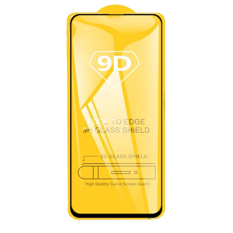 For Huawei P Smart 2021 9D Full Glue Full Screen Tempered Glass Film by PINWUYO