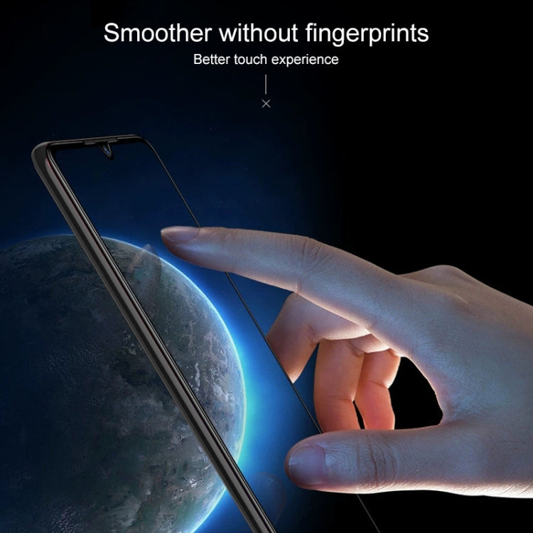 For Huawei P Smart 2021 9D Full Glue Full Screen Tempered Glass Film by PINWUYO