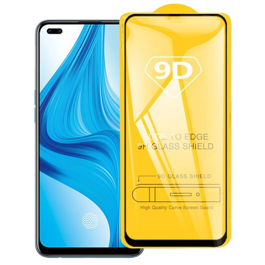 For OPPO F17 Pro 9D Full Glue Full Screen Tempered Glass Film