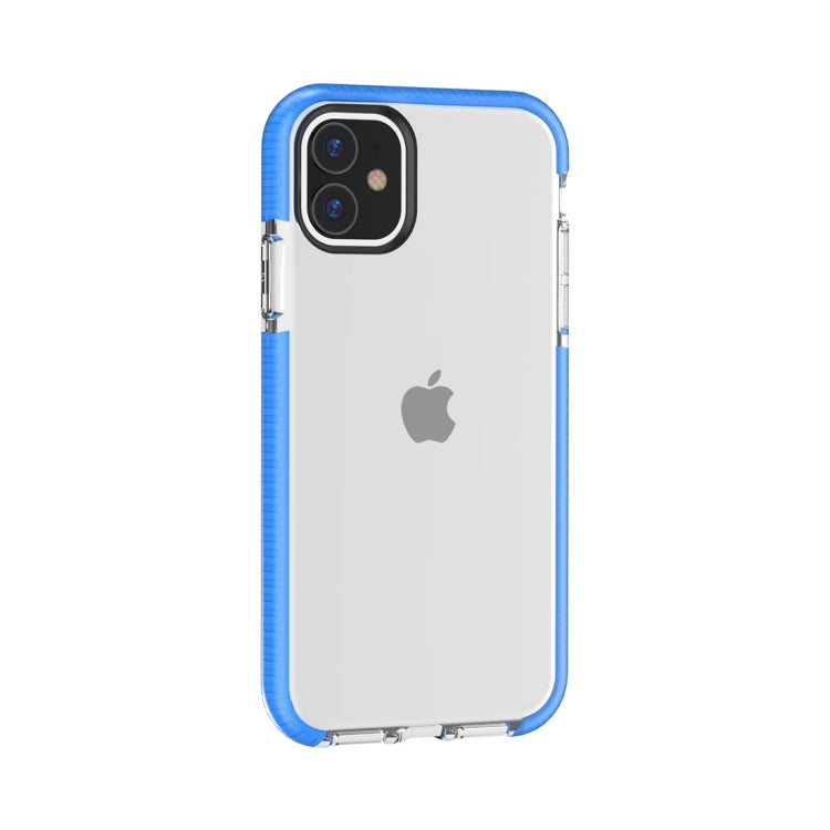For iPhone 11 Highly Transparent Soft TPU Case(Blue) by buy2fix