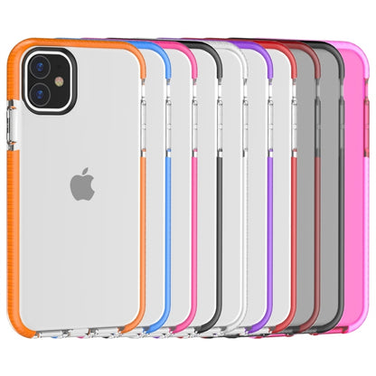 For iPhone 11 Highly Transparent Soft TPU Case(Blue) by buy2fix