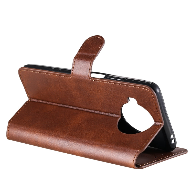For Xiaomi Mi 10T Lite 5G / Redmi Note 9 Pro 5G Classic Calf Texture PU + TPU Horizontal Flip Leather Case, with Holder & Card Slots & Wallet(Brown) by buy2fix