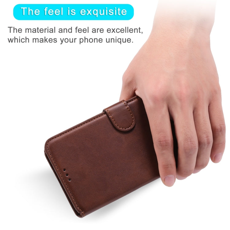 For Xiaomi Mi 10T Lite 5G / Redmi Note 9 Pro 5G Classic Calf Texture PU + TPU Horizontal Flip Leather Case, with Holder & Card Slots & Wallet(Brown) by buy2fix