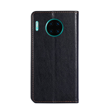 For Huawei Mate 30 Pro PU + TPU Gloss Oil Solid Color Magnetic Horizontal Flip Leather Case with Holder & Card Slot & Wallet(Black) by buy2fix