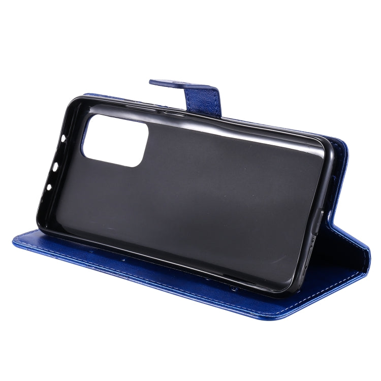 For Xiaomi Mi 10T / Mi 10T Pro 3D Butterflies Embossing Pattern Horizontal Flip Leather Case with Holder & Card Slot & Wallet(Blue) by buy2fix