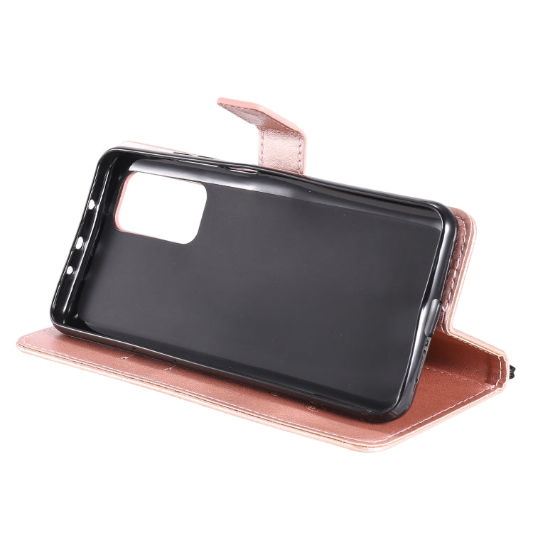 For Xiaomi Mi 10T / Mi 10T Pro 3D Butterflies Embossing Pattern Horizontal Flip Leather Case with Holder & Card Slot & Wallet(Rose Gold) by buy2fix