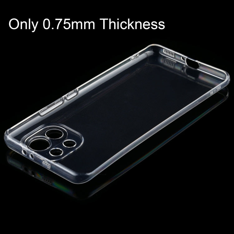 For Xiaomi Mi 11 0.75mm Ultra-thin Transparent TPU Soft Protective Case by buy2fix