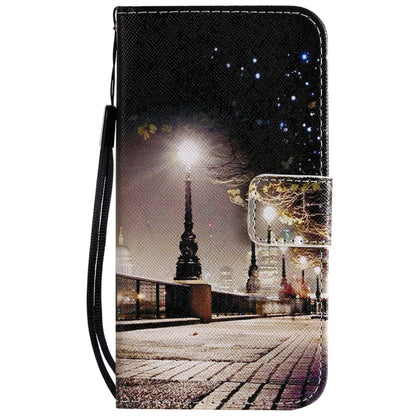 For iPhone 11 Pro Painted Pattern Horizontal Flip Leather Case, with Wallet & Holder & Card Slots & Lanyard(Cityscape) by buy2fix