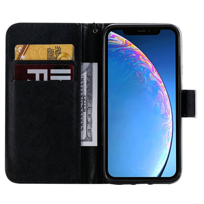 For iPhone 11 Pro Painted Pattern Horizontal Flip Leather Case, with Wallet & Holder & Card Slots & Lanyard(Cityscape) by buy2fix