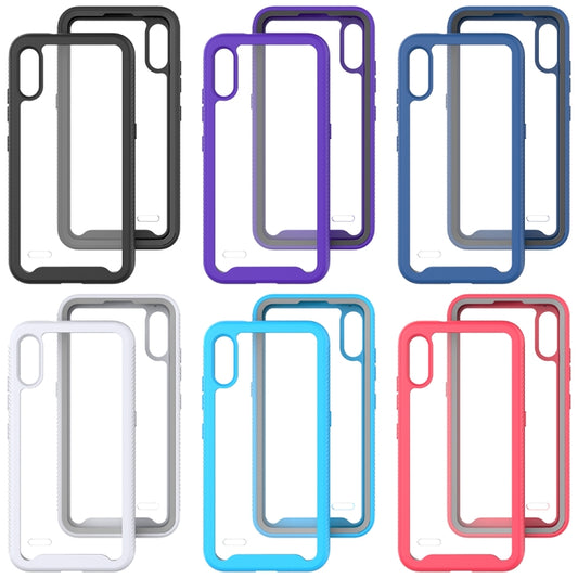 For LG K22 Starry Sky Solid Color Series Shockproof PC + TPU Protective Case(Royal Blue) by buy2fix