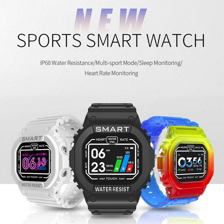 K16 1.14 inch TFT Color Screen IP68 Waterproof Smart Watch, Support Bluetooth Music / Sleep Monitoring / Heart Rate Monitoring(Colorful) - Smart Wear by buy2fix | Online Shopping UK | buy2fix