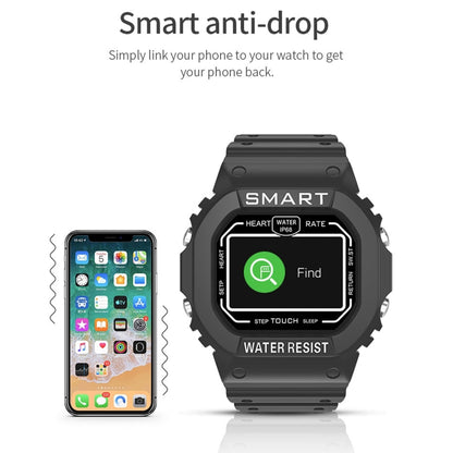 K16 1.14 inch TFT Color Screen IP68 Waterproof Smart Watch, Support Bluetooth Music / Sleep Monitoring / Heart Rate Monitoring(Colorful) - Smart Wear by buy2fix | Online Shopping UK | buy2fix