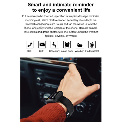 X8 1.69 inch HD Color Screen Bluetooth Earphone Smart Bracelet, Support Sleep Monitoring / Blood Pressure Monitoring / Heart Rate Monitoring(Black) - Smart Wear by buy2fix | Online Shopping UK | buy2fix