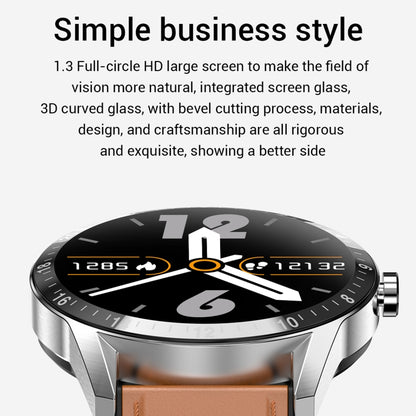 G20 1.3 inch IPS Color Screen IP67 Waterproof Smart Watch, Support Blood Oxygen Monitoring / Sleep Monitoring / Heart Rate Monitoring, Style: Silicone Strap(Grey) - Smart Wear by buy2fix | Online Shopping UK | buy2fix