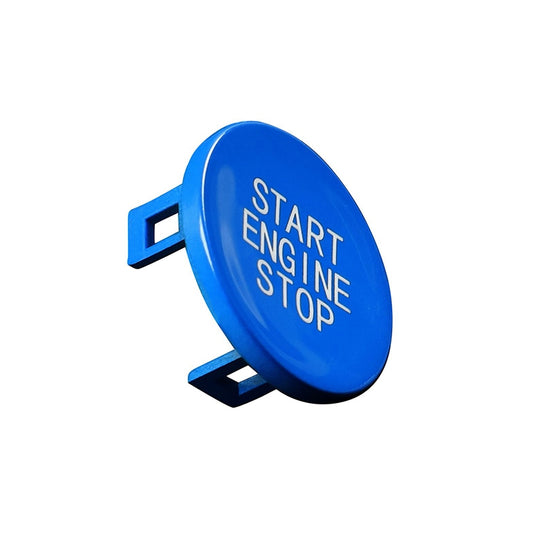 Car Carbon Fiber One-button Start Decorative Sticker for BMW 3 Series / G20 / G05 / G06 / G07 / G14 / G29 / F40 / F44(Blue) by buy2fix