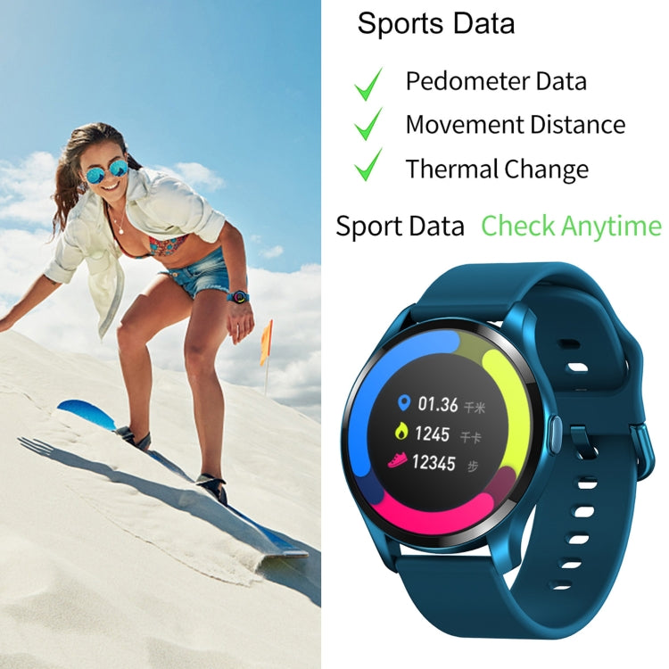 T88 1.28 inch TFT Color Screen IP67 Waterproof Smart Watch, Support Body Temperature Monitoring / Sleep Monitoring / Heart Rate Monitoring(Grey) - Smart Wear by buy2fix | Online Shopping UK | buy2fix