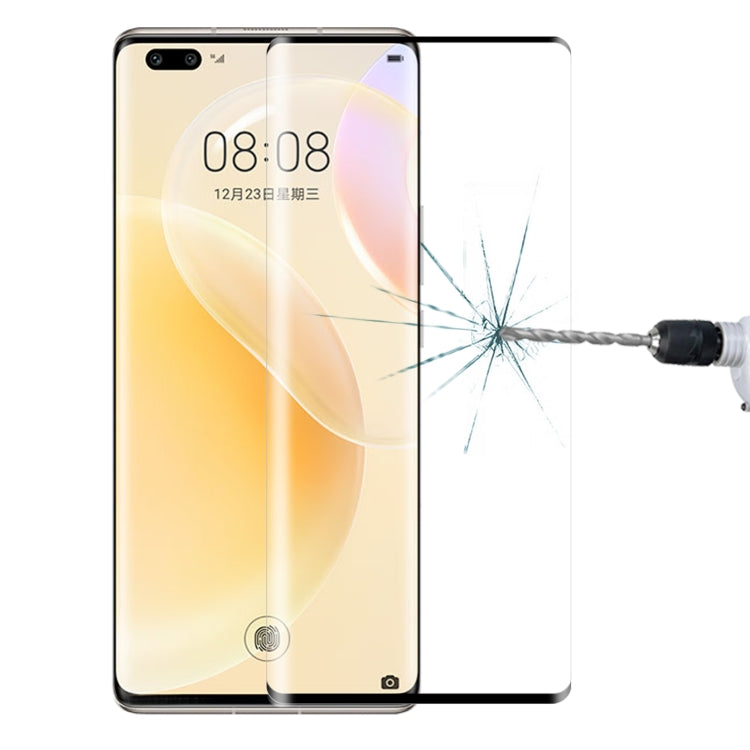 For Huawei nova 8 Pro 5G / nova 9 Pro 3D Curved Edge Full Screen Tempered Glass Film by buy2fix