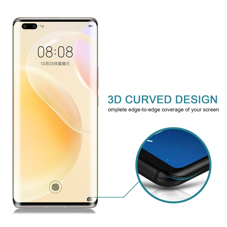 For Huawei nova 8 Pro 5G / nova 9 Pro 3D Curved Edge Full Screen Tempered Glass Film by buy2fix