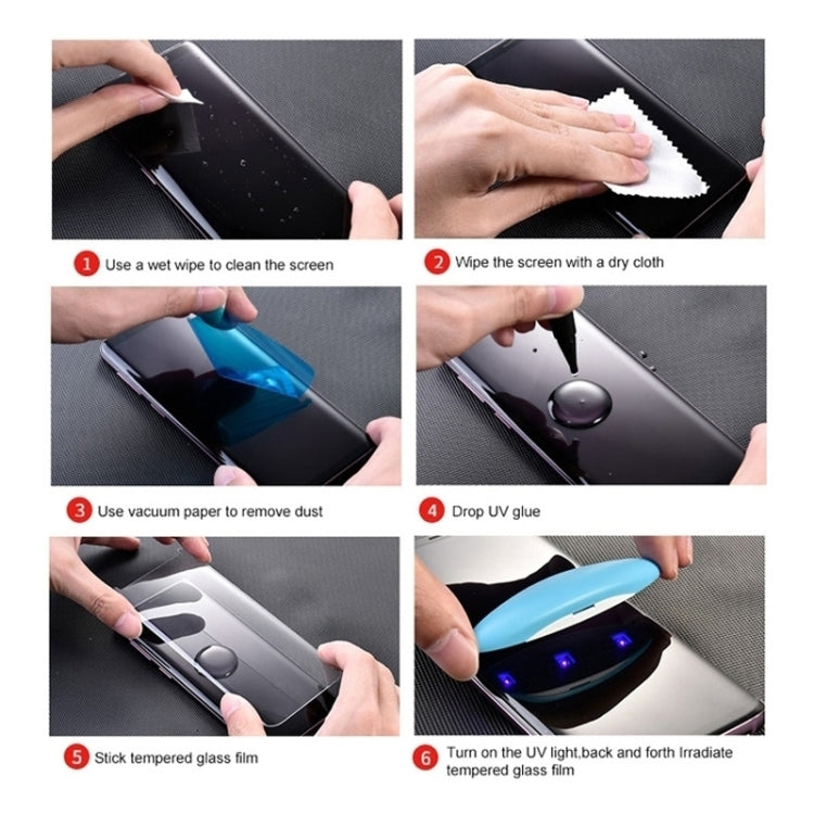 For Huawei nova 8 5G / nova 9 UV Liquid Curved Full Glue Tempered Glass by buy2fix