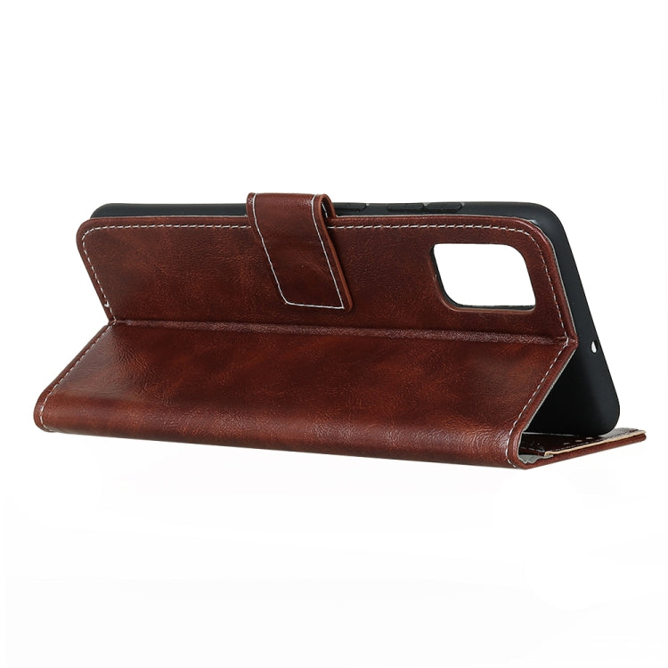 For Xiaomi Redmi 9T / Note 9 4G Retro Crazy Horse Texture Horizontal Flip Leather Case with Holder & Card Slots & Photo Frame & Wallet(Brown) by buy2fix