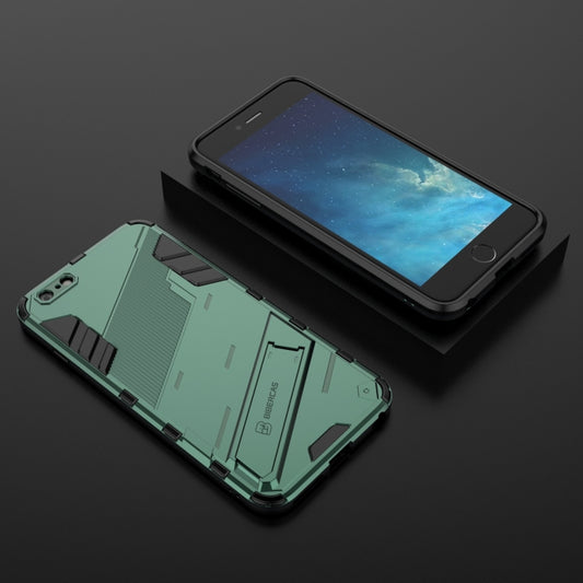 Punk Armor 2 in 1 PC + TPU Shockproof Case with Invisible Holder For iPhone 6 Plus & 6s Plus(Green) by buy2fix