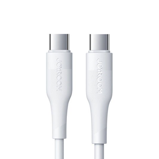 JOYROOM S-1230M3 60W PD Type-C / USB-C to Type-C / USB-C Fast Charging Data Cable, Length:1.2m(White) - USB-C & Type-C Cable by JOYROOM | Online Shopping UK | buy2fix