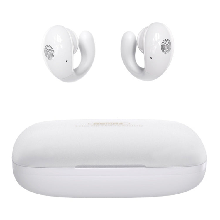 Remax TWS-17 Bluetooth 5.0 Ear Clip Style True Wireless Stereo Bluetooth Earphone(White) - TWS Earphone by REMAX | Online Shopping UK | buy2fix