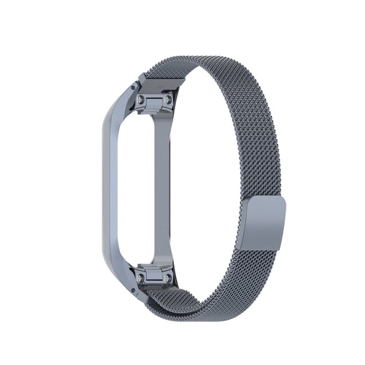 For Samsung Galaxy Fit 2 SM-R220 Milanese Watch Band(Grey) by buy2fix
