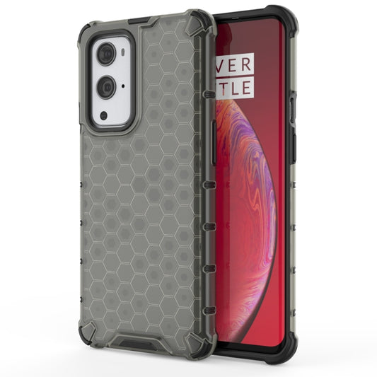 For OnePlus 9 Pro Shockproof Honeycomb PC + TPU Case(Black) by buy2fix