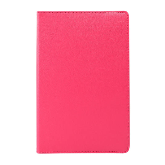 For Lenovo Tab M10 Plus 10.3 360 Degree Rotation Litchi Texture Flip Leather Case with Holder(Rose Red) by buy2fix