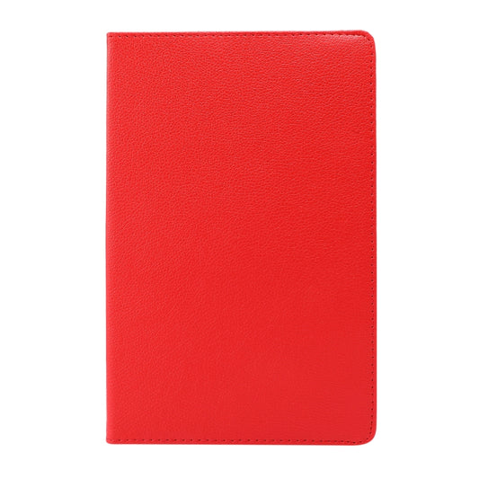 For Lenovo Tab M10 Plus 10.3 360 Degree Rotation Litchi Texture Flip Leather Case with Holder(Red) by buy2fix