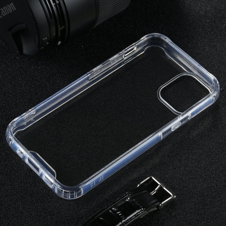 For iPhone 12 mini Four-corner Shockproof Transparent TPU + PC Protective Case by buy2fix