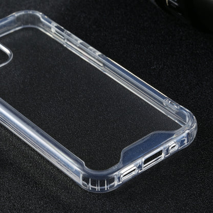 For iPhone 12 mini Four-corner Shockproof Transparent TPU + PC Protective Case by buy2fix