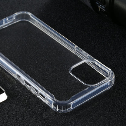 For iPhone 12 mini Four-corner Shockproof Transparent TPU + PC Protective Case by buy2fix