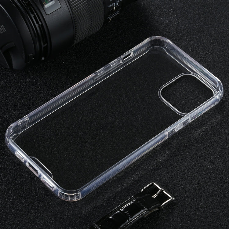 For iPhone 12 Pro Max Four-corner Shockproof Transparent TPU + PC Protective Case by buy2fix